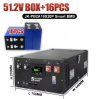 16,1kW BATT QUEEN Akkumulátor box 51,2V Cornex 314Ah LiFePO4 cellákkal, CAN/RS485 BT Home kommunikáció JK BMS 8000 töltési ciklus