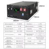 16,1kW BATT QUEEN Akkumulátor box 51,2V Cornex 314Ah LiFePO4 cellákkal, CAN/RS485 BT Home kommunikáció JK BMS 8000 töltési ciklus