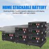 16,1kW BATT QUEEN Akkumulátor box 51,2V Cornex 314Ah LiFePO4 cellákkal, CAN/RS485 BT Home kommunikáció JK BMS 8000 töltési ciklus