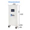 16,1kW BATT QUEEN Akkumulátor box 51,2V Cornex 314Ah LiFePO4 cellákkal, CAN/RS485 BT Home kommunikáció JK BMS 8000 töltési ciklus