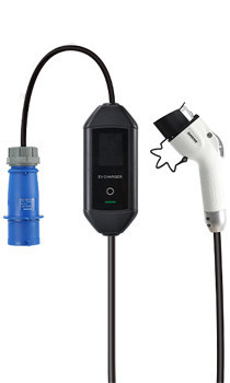 SUNTREE Type 2 EV Autóstöltő 7kW/32A 2.8 Inch LCD 