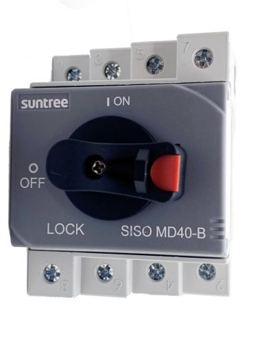 SISO-40MD-B 4P 32A 1000 VDC leválasztókapcsoló