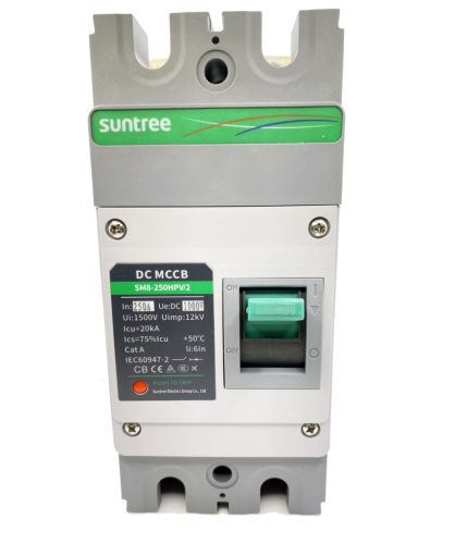 SUNTREE Megszakító (MCCB) SM8-250HPV/2 2P 160A 1000VDC