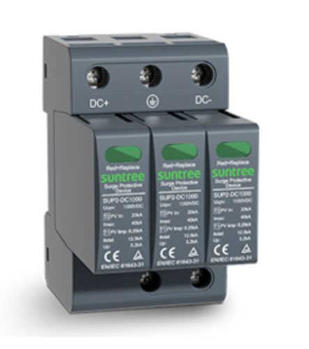DC Túlfeszültség védelem SUNTREE 3P SUP2-DC- T1+T2 1000 V DC