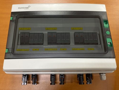 SUNTREE DC 3/3 előszerelt elosztó T2 1000 VDC