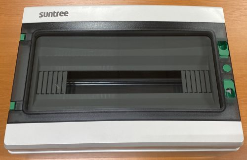 SUNTREE elosztó falon kívüli IP65 18 modulos