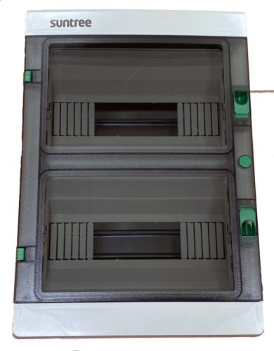 SUNTREE elosztó falon kívüli IP65 24 modulos (2x12)